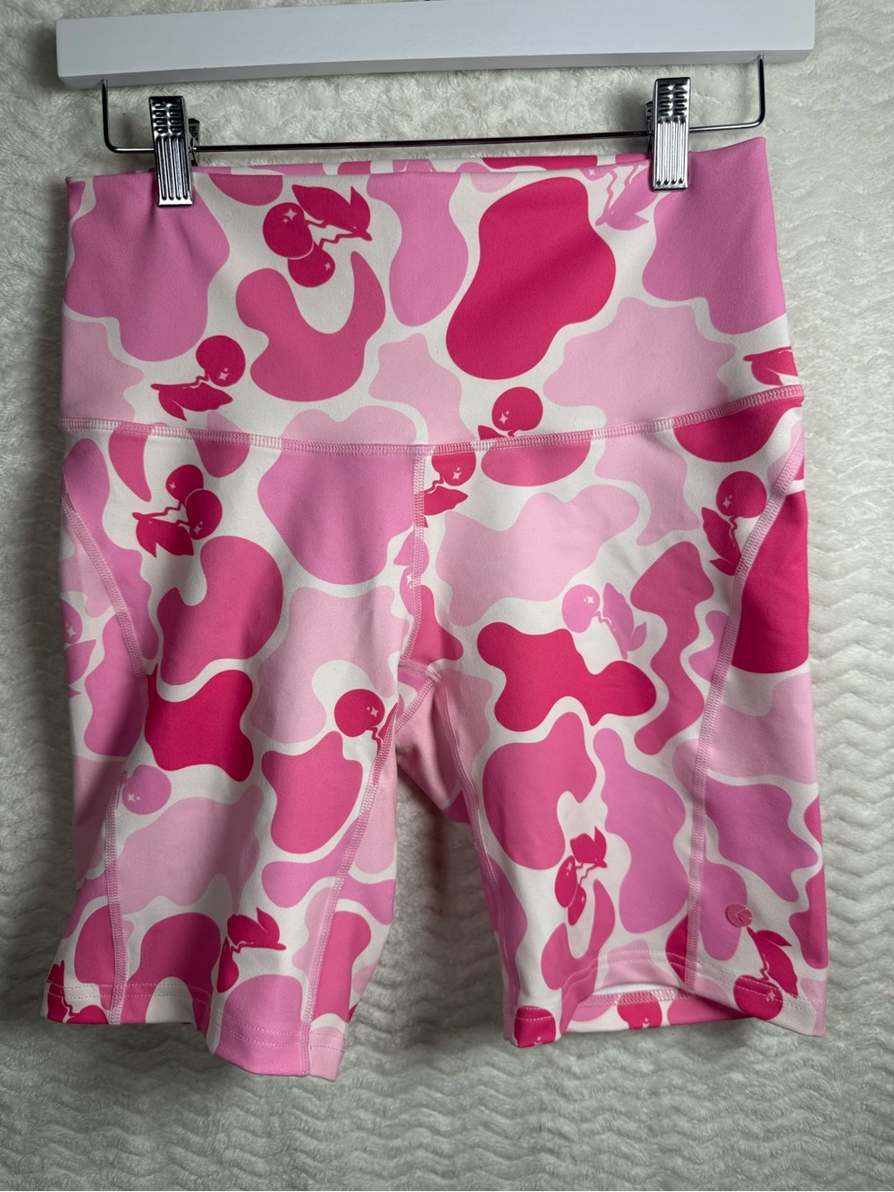 ethika Pink Camo High-Rise Women’s Bike Shorts